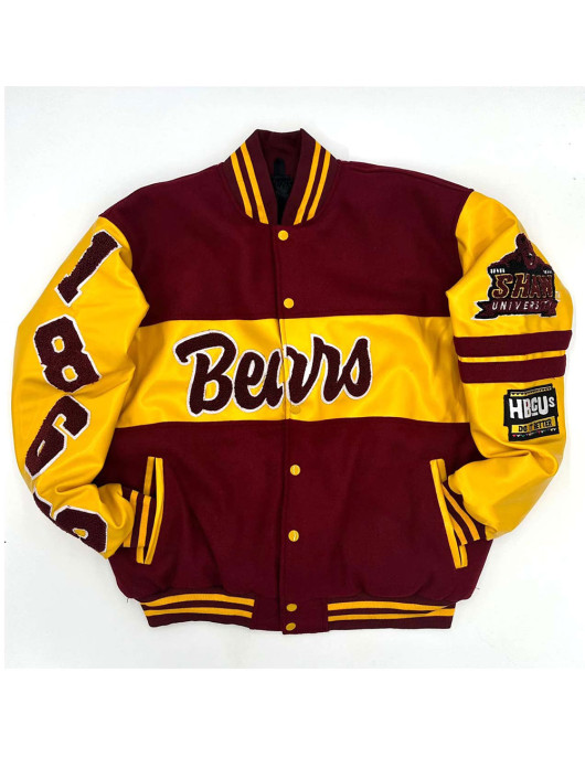 Shaw Bears Ole Skool Letterman Jacket