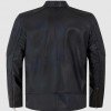 Sheep Leather Cafe Racer Jacket Sheep Leather Cafe Racer Jacket