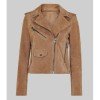 Shenae Grimes-Beech Love of the Irish Suede Jacket Shenae Grimes-Beech Love of the Irish Suede Jacket