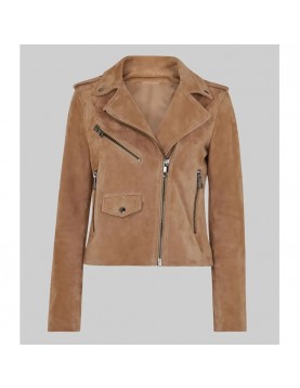 Shenae Grimes-Beech Love of the Irish Suede Jacket