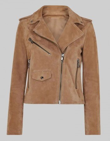 Shenae Grimes-Beech Love of the Irish Suede Jacket