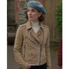 Shenae Grimes-Beech Love of the Irish Suede Jacket Shenae Grimes-Beech Love of the Irish Suede Jacket