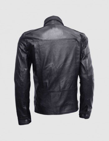Slim Fit Biker Black Leather Jacket Slim Fit Biker Black Leather Jacket