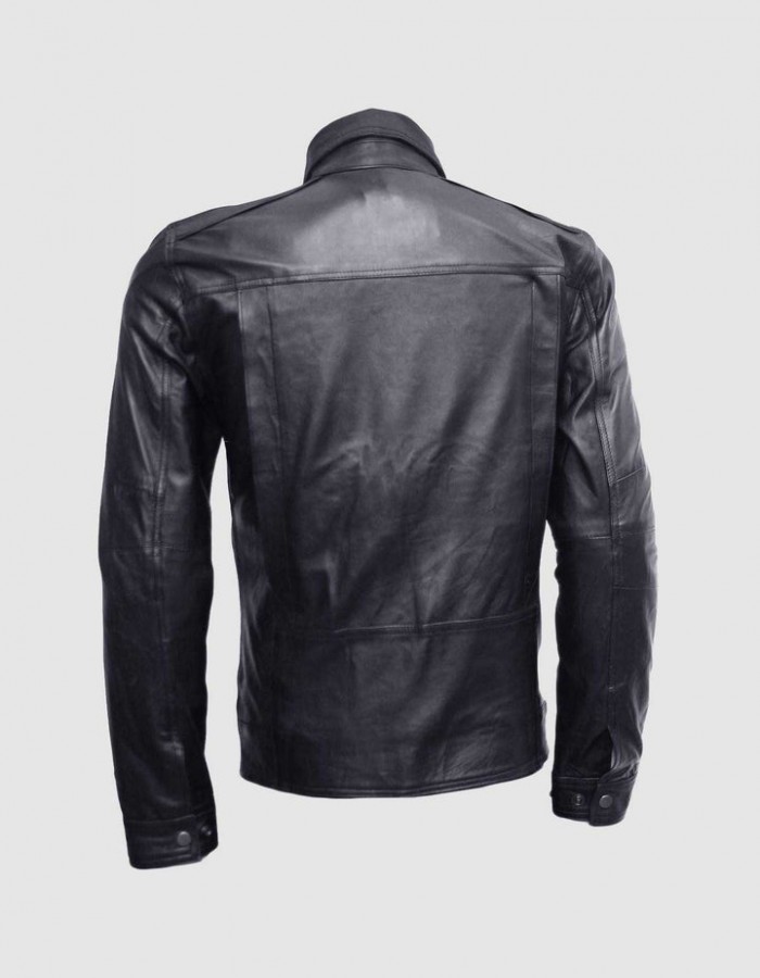Slim Fit Biker Black Leather Jacket Slim Fit Biker Black Leather Jacket