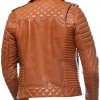 Men Quilted Slim Fit Motorcycle Biker Jacket Men Quilted Slim Fit Motorcycle Biker Jacket