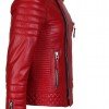 Men Quilted Slim Fit Motorcycle Biker Jacket Men Quilted Slim Fit Motorcycle Biker Jacket