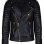 Men Quilted Slim Fit Motorcycle Biker Jacket