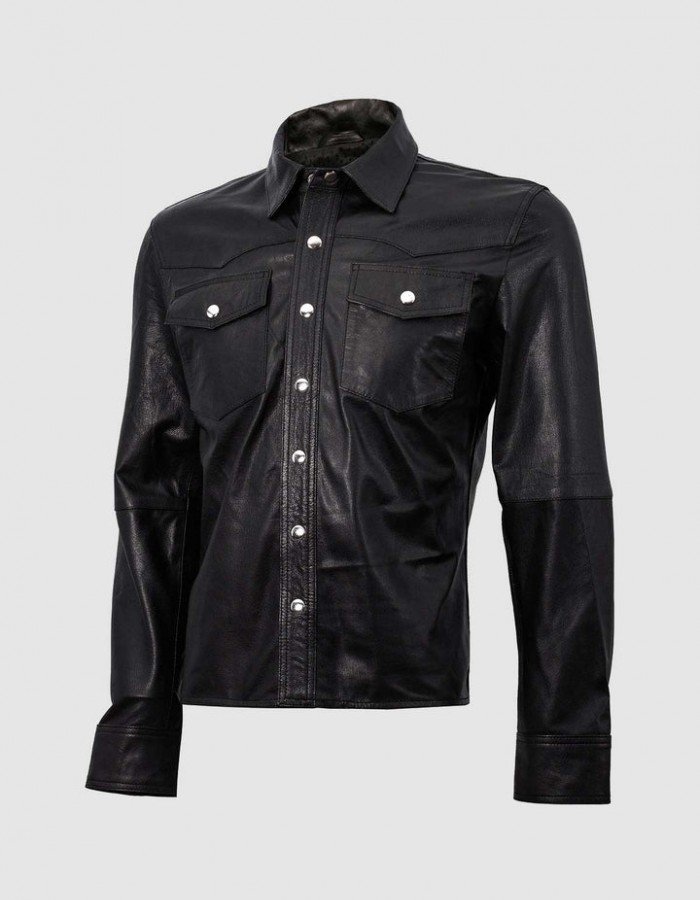 Soft Black Sheepskin Jacket for Men – Lightweight Soft Black Sheepskin Jacket for Men – Lightweight