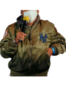 Spike Lee Olive Green Varsity Jacket