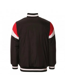 St Kilda Saints Fan Black Varsity Jacket