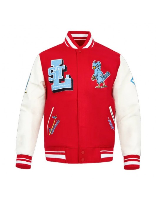 St. Louis Cardinals Best of Classic Rib Varsity Jacket