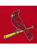 St. Louis Cardinals Game Day Classics Red Varsity Wool/Leather Jacket
