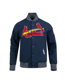 St. Louis Cardinals Game Day Navy Jacket with Current Logo
