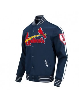 St. Louis Cardinals Game Day Navy Jacket with Current Logo