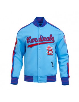 St. Louis Cardinals Logo Game Day Uni Blue Jacket