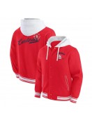 St. Louis Cardinals Red Hooded Cotton Jacket