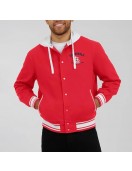 St. Louis Cardinals Red Hooded Cotton Jacket