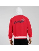 St. Louis Cardinals Red Hooded Cotton Jacket