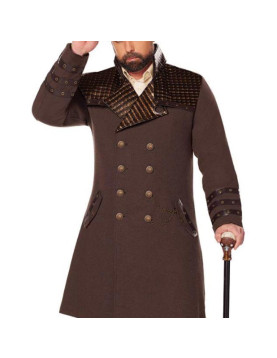 Steampunk Brown Halloween Coat