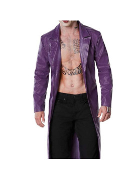 Suicide Squad Joker Purple Coat