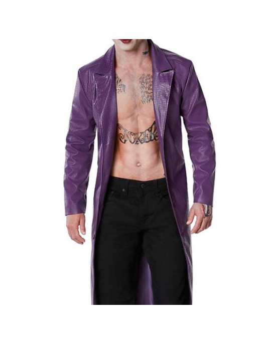 Suicide Squad Joker Purple Coat