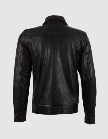 Summer Jacket - Retro Racing Jacket in Black Summer Jacket - Retro Racing Jacket in Black