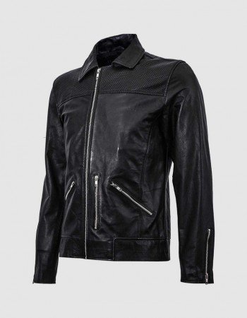 Summer Jacket - Retro Racing Jacket in Black