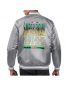 Super Bowl LIX Varsity Satin Jacket