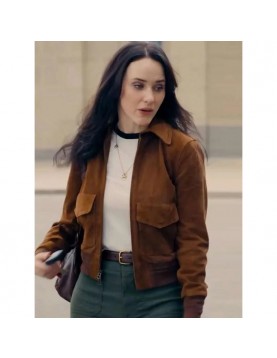 Superman Lois Lane Bomber Brown Suede Leather Jacket Superman Lois Lane Bomber Brown Suede Leather Jacket