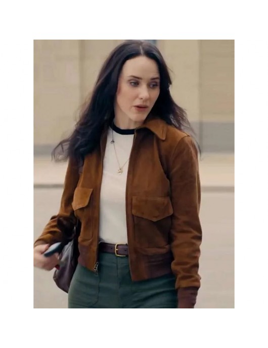 Superman Lois Lane Bomber Brown Suede Leather Jacket Superman Lois Lane Bomber Brown Suede Leather Jacket