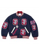 Supreme Drill Team Wool Varsity Jacket Full-Snap