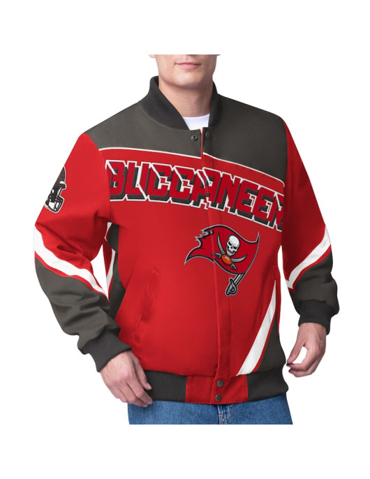 Tampa Bay Buccaneers Maximum Racing Red Jacket