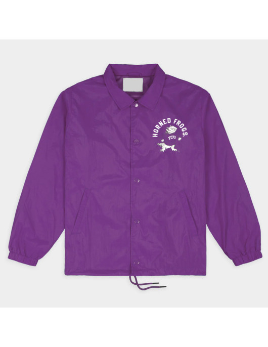 TCU Horned Frogs Vintage Logo Coaches Jacket