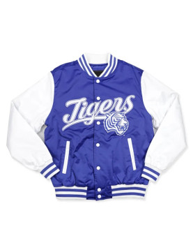 Tennessee State Blue and White Baseball Jacket