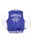 Tennessee State Blue and White Baseball Jacket