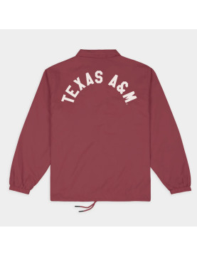 Texas A&amp;M Aggies Classic Monogram Coaches Jacket