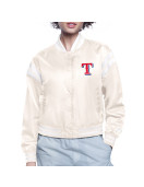 Texas Rangers Printed Logo Varsity Satin Jacket