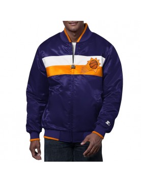 The Ambassador Phoenix Suns Varsity Satin Jacket