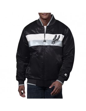 The Ambassador San Antonio Spurs Varsity Satin Jacket
