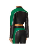 The Bold and the Beautiful Lisa Yamada Cropped Leather Jacket