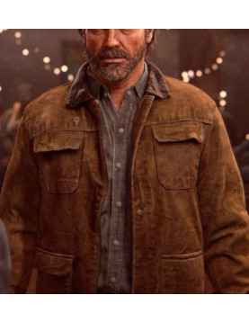 The Last of Us Joel Miller Brown Leather Jacket