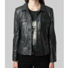 The Life List Alex Black Leather Jacket