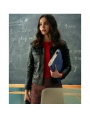 The Life List Alex Black Leather Jacket