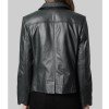 The Life List Alex Black Leather Jacket