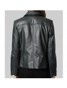 The Life List Alex Black Leather Jacket