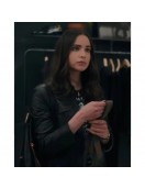 The Life List Alex Black Leather Jacket