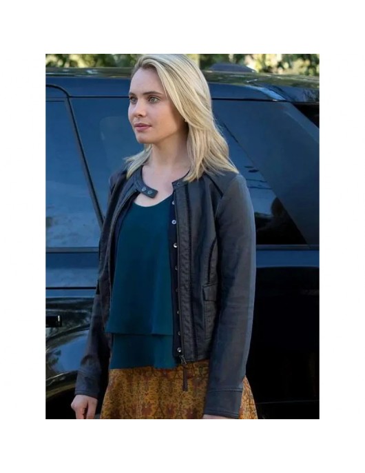 The Originals Claire Holt Black Leather Jacket