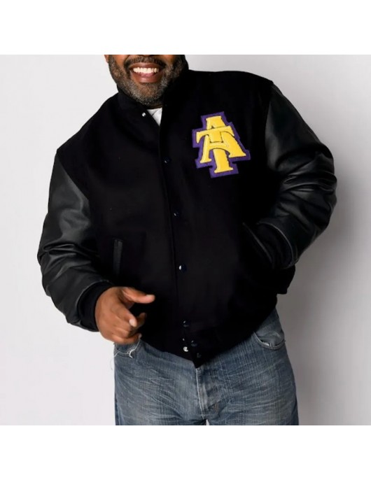The Union NC A&T Black Varsity Jacket