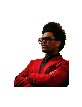 The Weeknd Blinding Lights Red Blazer