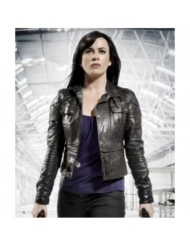 Torchwood Eve Myles Leather Jacket Torchwood Eve Myles Leather Jacket